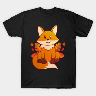 Cute Autumn Fox T-Shirt